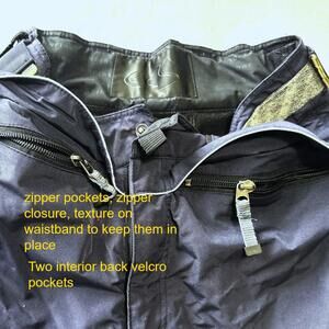 Bonfire Snowboard Pants Mens M Gold Series Vented Waterproof 8K Skiing Snowboard